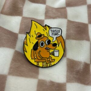This is Fine Enamel Pin